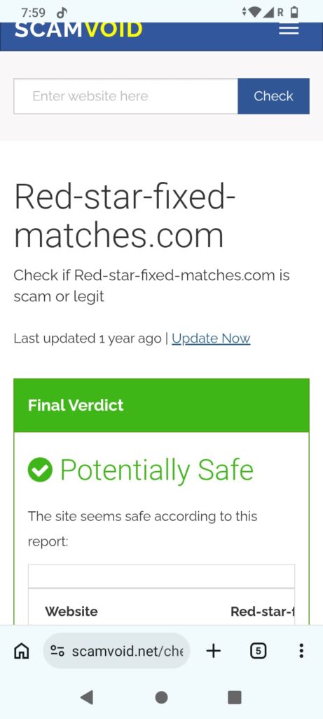 Red Star Fixed Matches - 100% Sure Fixed Games & Betting Tips