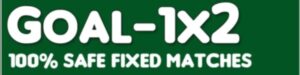 Goal 1x2 fixed matches 